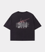 Alix the Label Tour tee charcoal grey