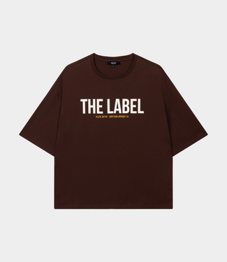 Alix the Label Oversized tee warm brown