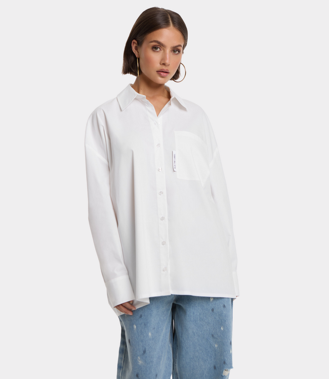 Alix the Label Oversized blouse soft white