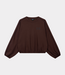 Alix the Label Piping sweater warm brown