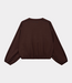 Alix the Label Piping sweater warm brown