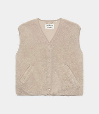 Catwalk Junkie teddy bodywarmer sand