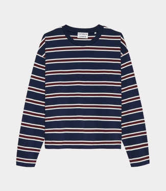 Catwalk Junkie striped long sleeve tee navy blazer