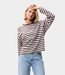 Catwalk Junkie Catwalk Junkie striped long sleeve tee coffee bean 2603020405-128