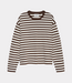 Catwalk Junkie Catwalk Junkie striped long sleeve tee coffee bean 2603020405-128