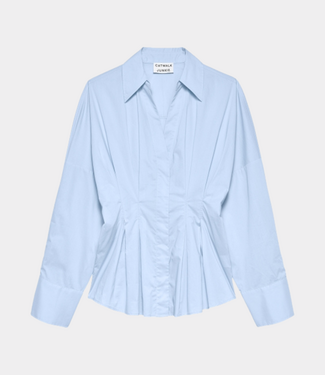 Catwalk Junkie blouse with waist pleats air