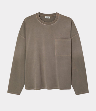American Vintage Afoma sweat tee grisou spray vintage