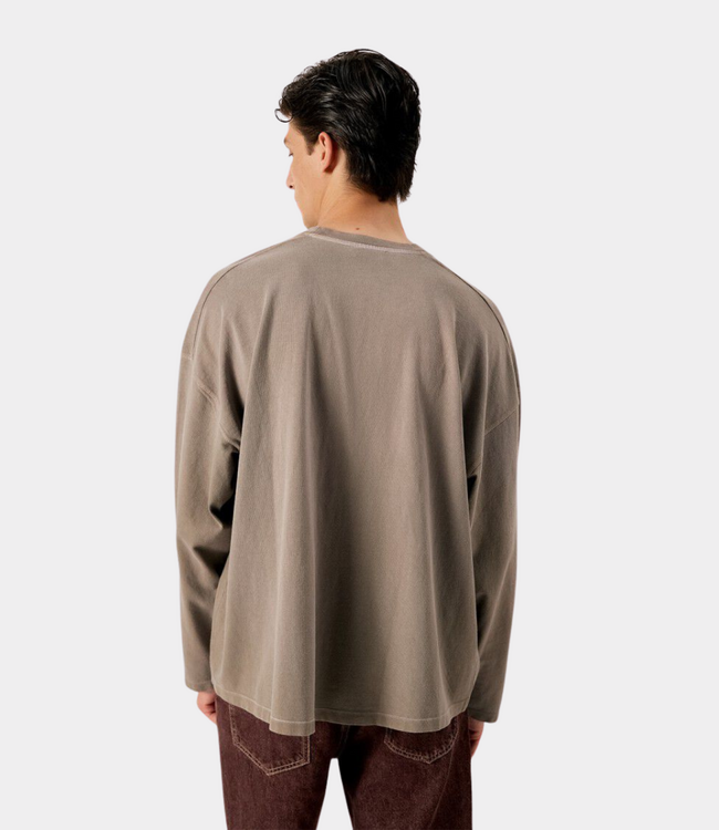 American Vintage American Vintage Afoma sweat grisou spray vintage MAFO02EH26