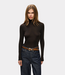 Gestuz gzninia wool rollneck chocolate torte
