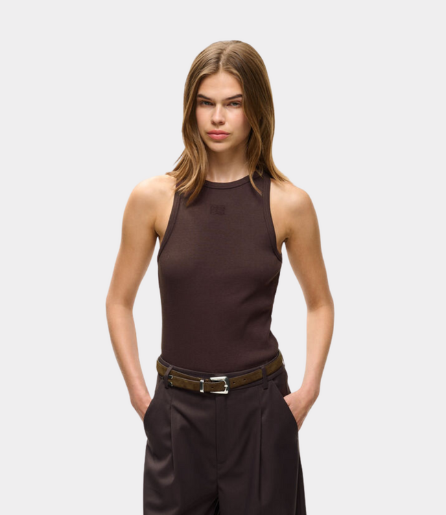 Gestuz gzdrew logo tank 2.0 deep plum