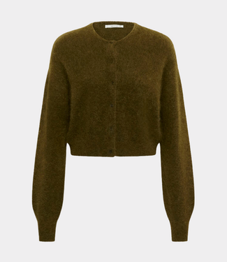 Gestuz gzdebbie short cardigan plantation melange