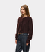Gestuz gzdebbie short cardigan plum melange