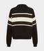 Gestuz gzalexu polo pullover ganache/slate black/egret
