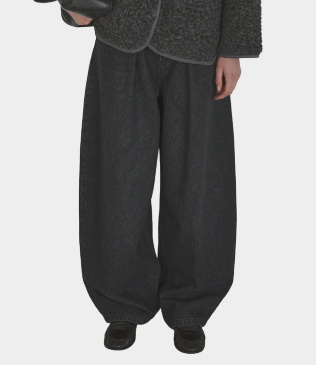 Club L'avenir Yoes'cl pant washed anthracite