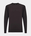 Genti Round neck knit ls red aubergine