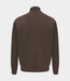 Genti Genti Turtle zip sweat dark brown J5088-3229-040