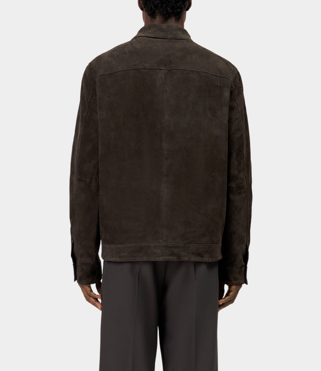 Drykorn Drykorn rikka_2 jacket chocolate brown 180130-1116