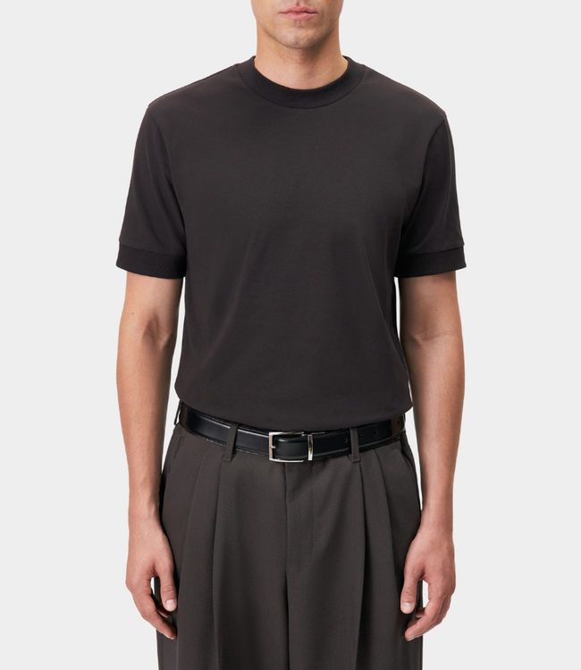 Drykorn Drykorn anton tee chocolate brown 520062-1116