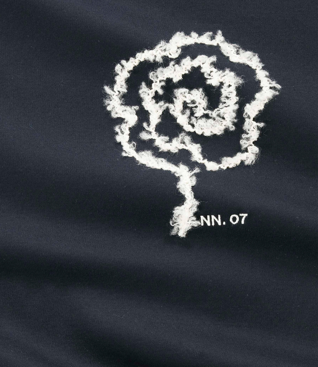 NN.07 NN.07 pedro emb tee deep navy 2630001294-20A