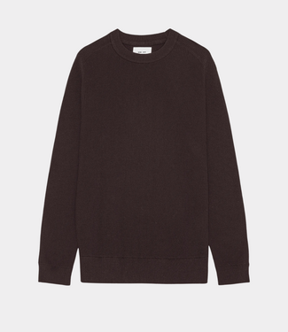 NN.07 kevin knit sweat deep truffle
