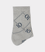 10Days 10Days socks all-over monogram light grey melee 20-936-6203-4001