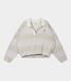 10Days 10Days balloon sweater stripes soft white melee 20-824-6203-4000