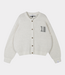 10Days 10Days hairy knit cardigan ecru 20-656-6203-1002