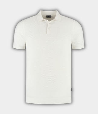 Saint Steve ezra-s polo ss white