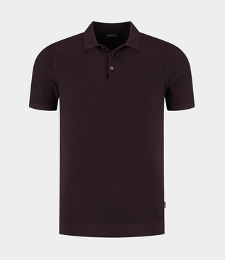 Saint Steve ezra-s polo ss merlot