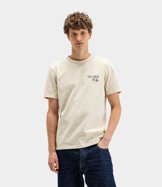 Butcher of Blue Army Brush Tee Beige Grey