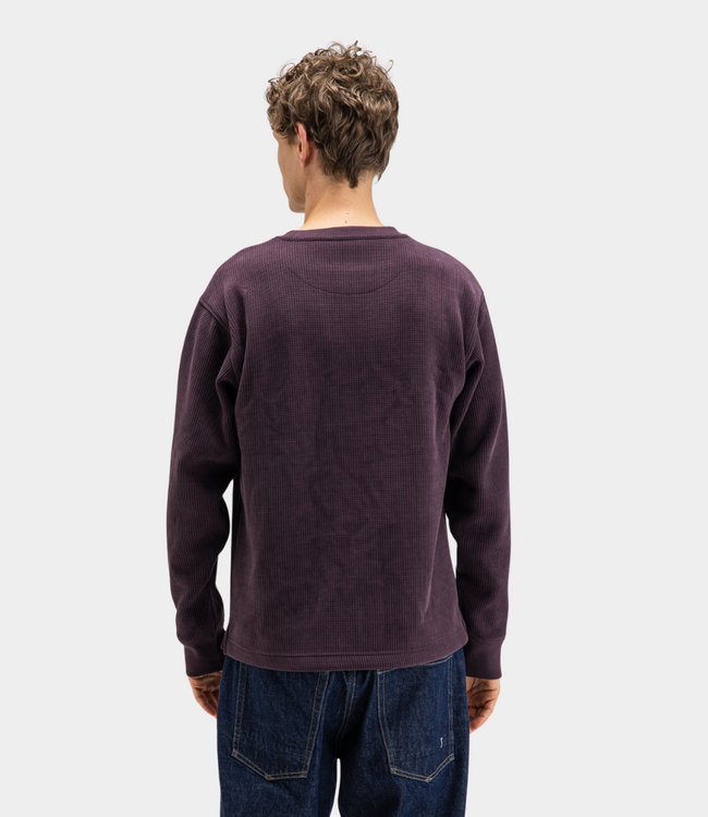 Butcher of Blue Flux Heavy Waffle Sweat Pascha Purple