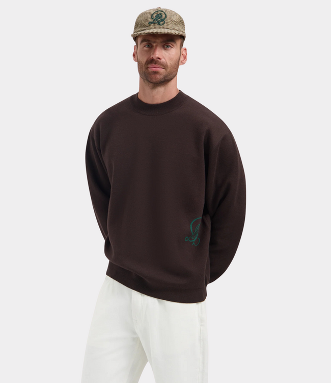 Dstrezzed DS_Percy Mockneck Dk. Brown