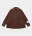Alix the Label Pleated blouse warm brown