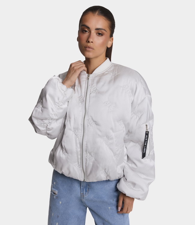 Alix the Label Militaire jacket silver