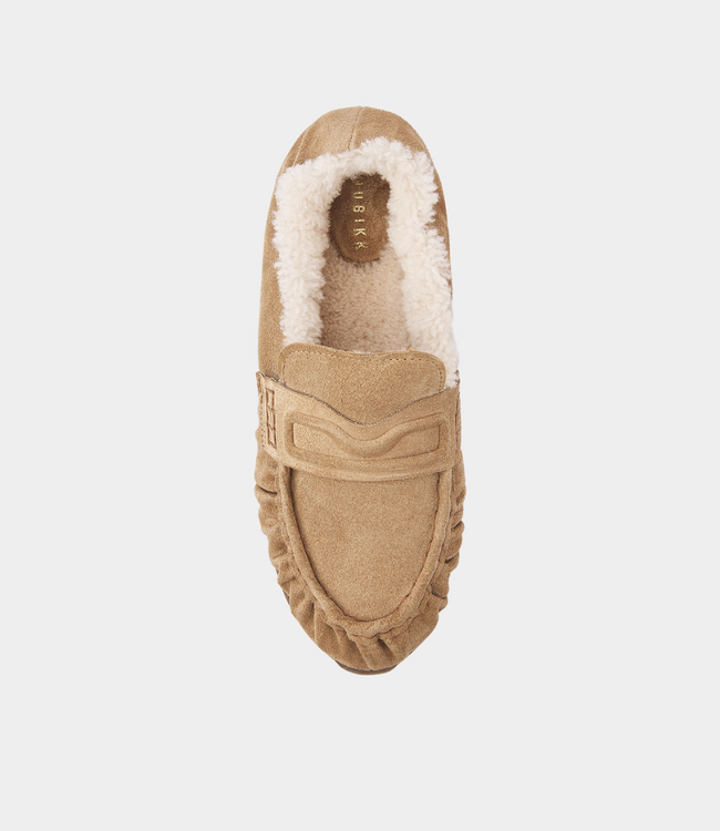 Nubikk Riley mio fur shoe oak suede
