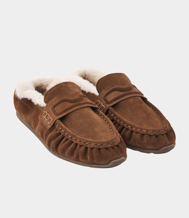 Nubikk Riley mio fur brown suede