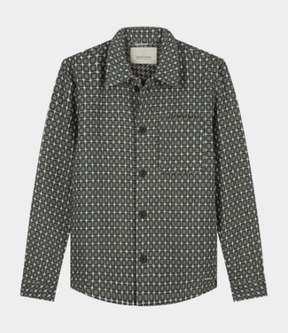 Dstrezzed DS_Lino Golfball Overshirt Walnut