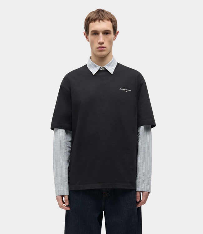 Samsoe Samsoe sauni t-shirt 11725 black building