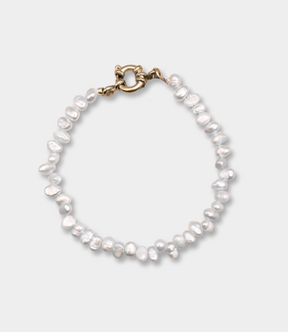 Bonnie Studios Fred Funky Big Bracelet white