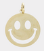 Bonnie Studios smiley big pendant gold