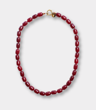 Bonnie Studios Phil Burgundy Necklace