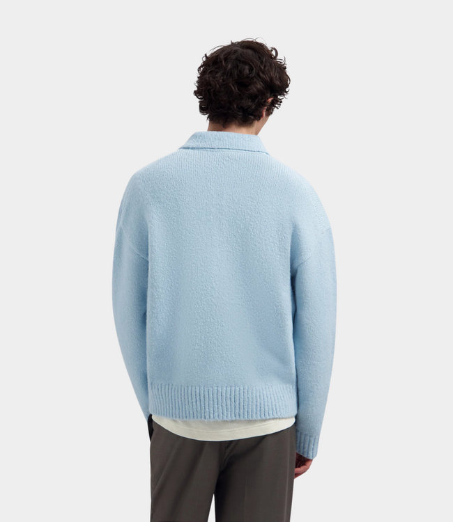 Olaf Oversized Knitted Polo Windsurfer