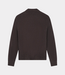 Olaf Oversized Knitted Polo Chocolate Plum