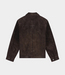 Olaf Suede Jacket Chocolate Plum