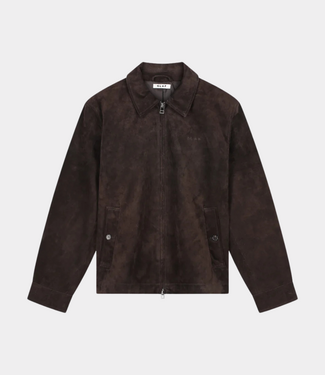 Olaf Suede Jacket Chocolate Plum