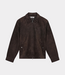 Olaf Suede Jacket Chocolate Plum