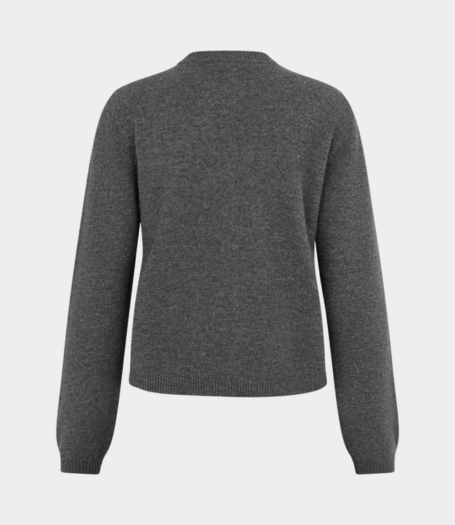 MbyM MbyM averie-m aurely knit dark grey melange 63930980-671