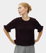 MbyM carla frill chagall knit deep purple melange