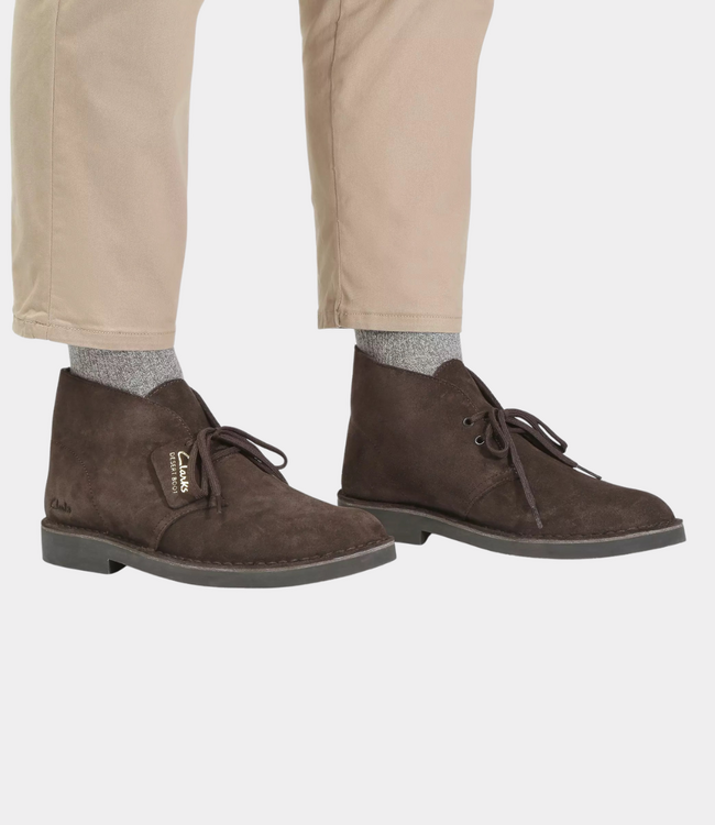 Clarks Desert boot evo dark brown suede