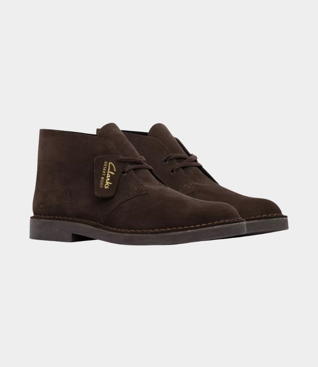 Clarks Clarks Desert boot evo dark brown suede 26166784-63